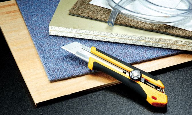 Nóż OLFA 25mm - wytrzymały nóż do ciężkiej pracy