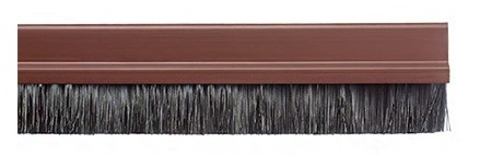 Samoprzylepna listwa szczotkowa plastikowa